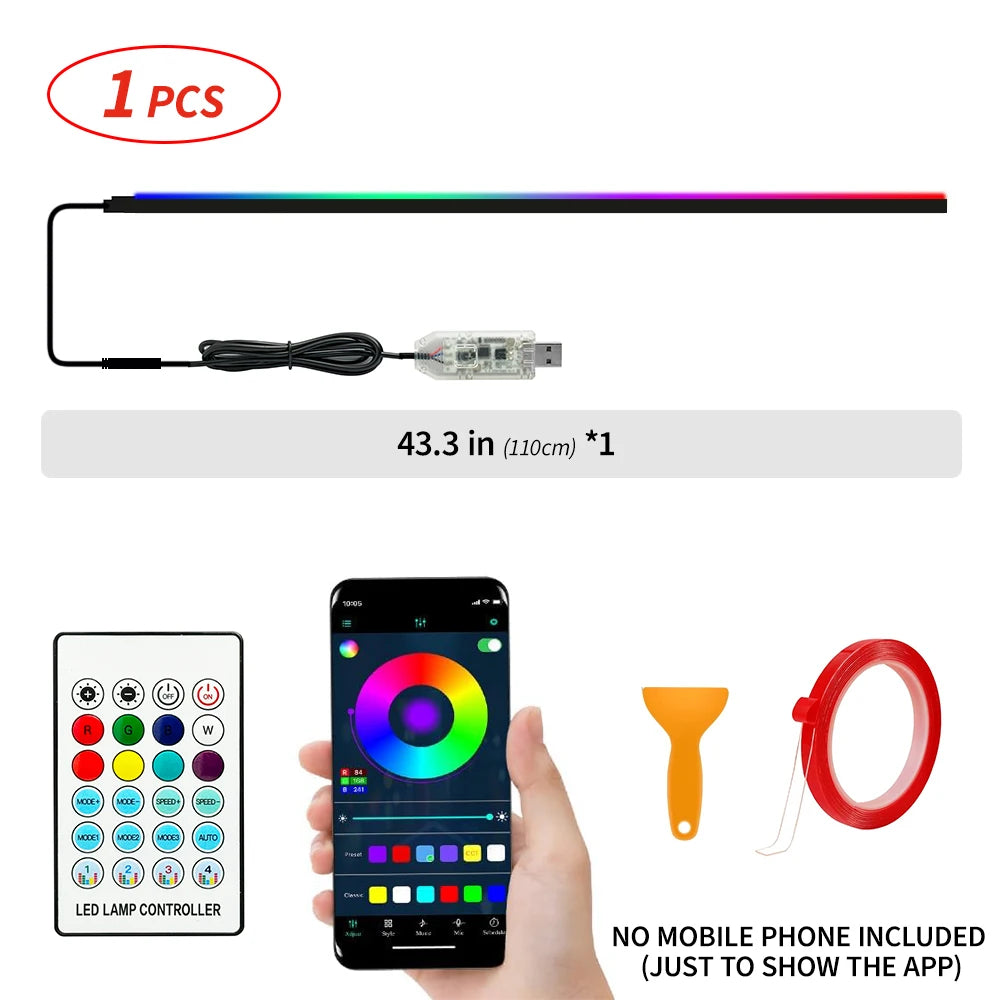 110 cm LED Umgebungslicht: APP RGB