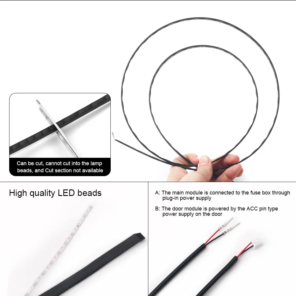 18-in-1 Symphony LED: Dual Zone RGB