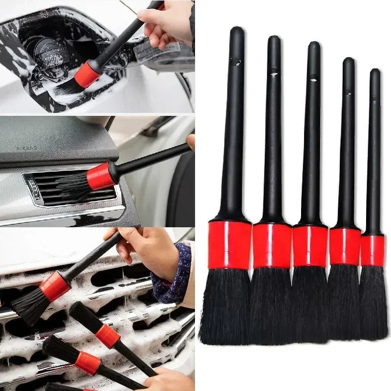 Auto Detailing Bürsten-Set: Armaturenbrett & Lüftungsschlitze