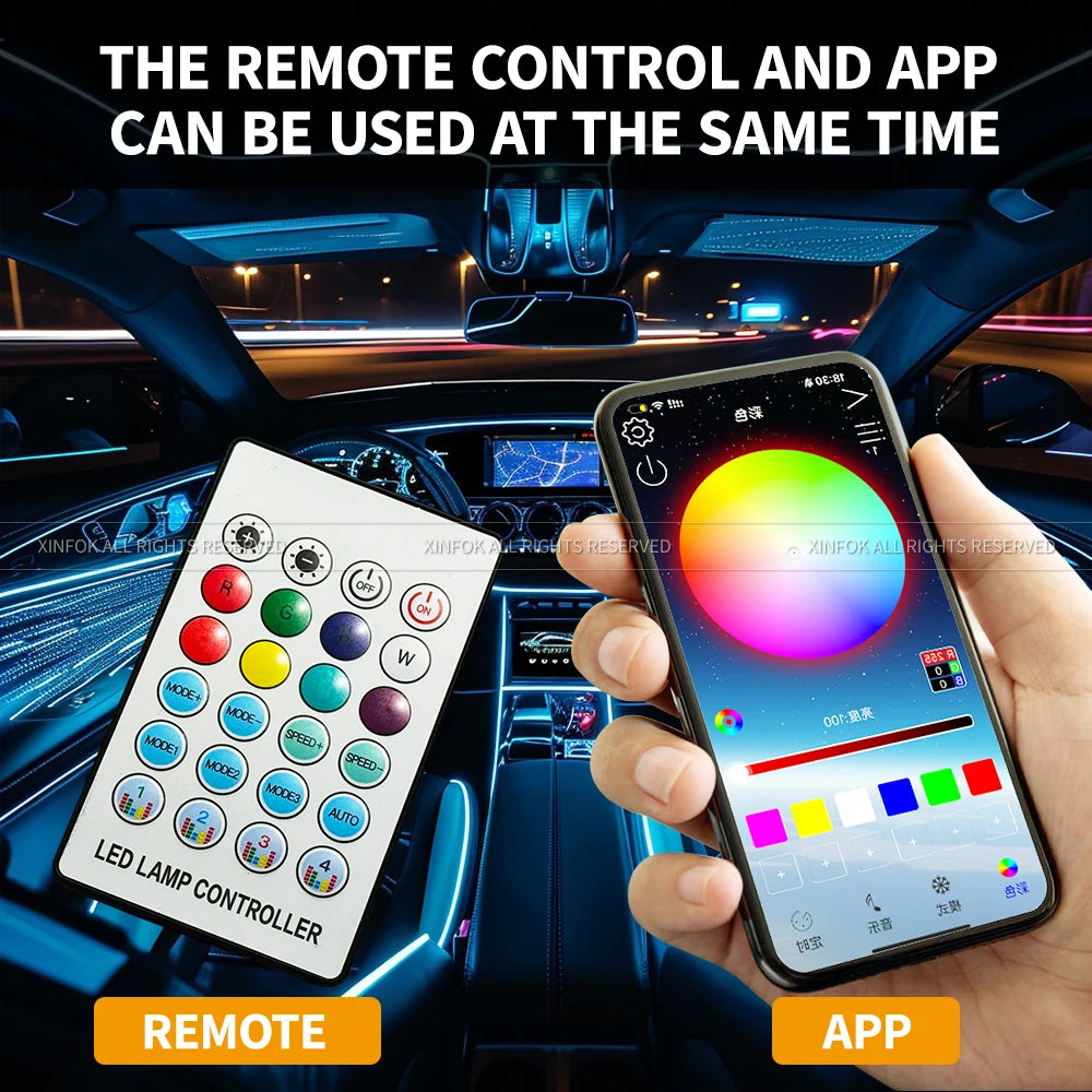 110 cm LED Umgebungslicht: APP RGB
