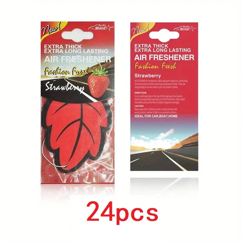 Auto-Lufterfrischer Tee-Papier Vanille-Duft!