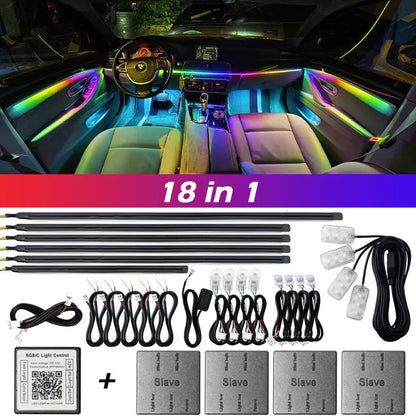 Faszinierendes Auto-Ambiente-Licht