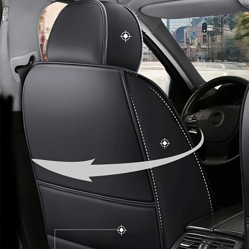 Premium Sitzauflage aus Vollleder für mehr Komfort im Auto