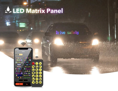 LED-Rechteckanzeige: Deko mit Stil