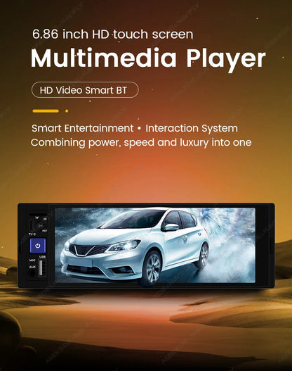 Mekede 6,86 Zoll Autoradio: Carplay & Android