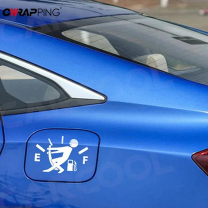 Reflektierender Autoaufkleber – Kraftstoff-Tank-Zeiger