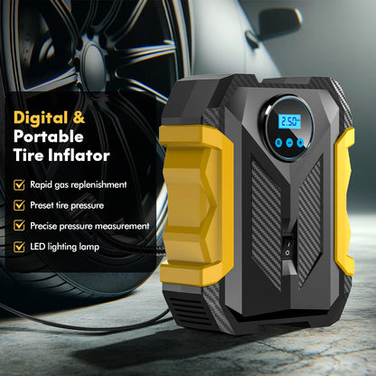 MAX 150 PSI - Tragbarer Hochdruck-Luftkompressor