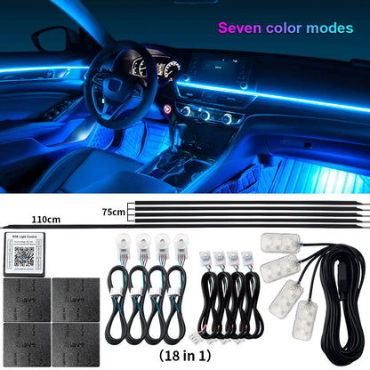 18-in-1 Symphony LED: Dual Zone RGB