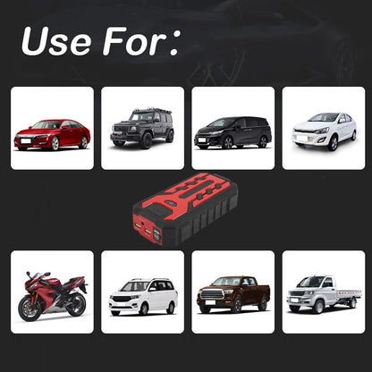 Auto Starthilfe Power Bank – 20000-30000 mAh mit LED-Taschenlampe!