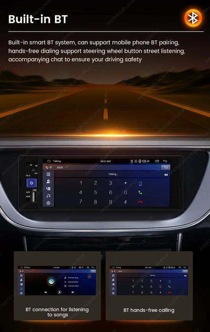 Mekede 6,86 Zoll Autoradio: Carplay & Android