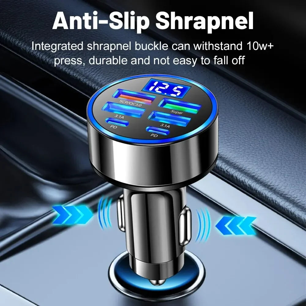 USB Handy Autoladegerät mit Digitalanzeige!