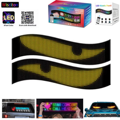 LED-Rechteckanzeige: Deko mit Stil