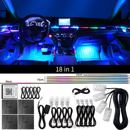 18-in-1 Symphony LED: Dual Zone RGB