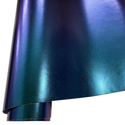 Chameleon Vinyl Wrap: Lila Blau Glanz