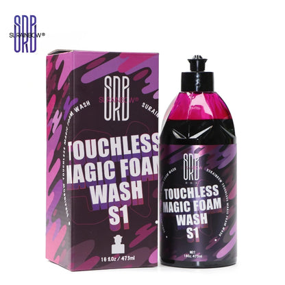 Rosa schäumende Autowasch Shampoo & Wachs: Glanz für Auto & LKW