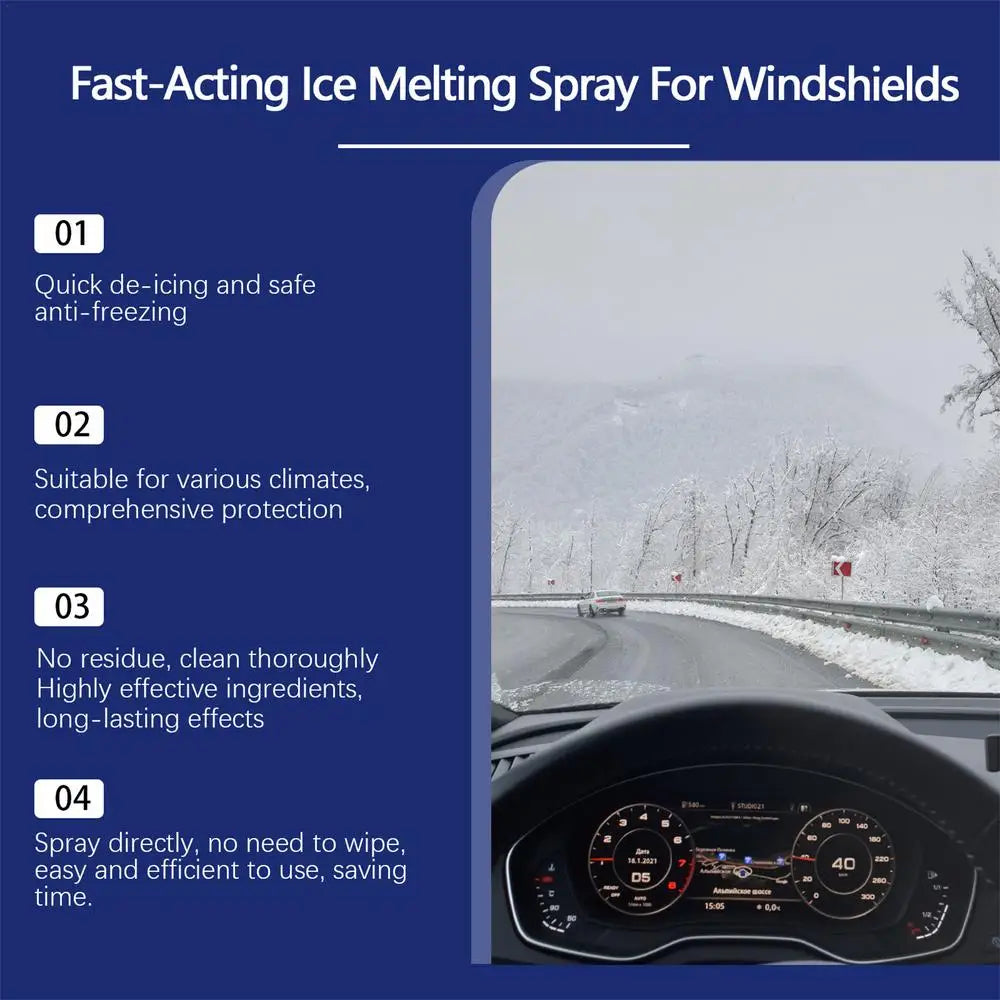 Defrost Spray: 100ml Anti-Frost