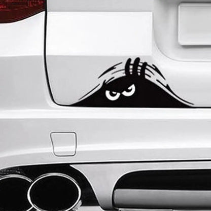 Peeping Tür Aufkleber: Gruselige Deko