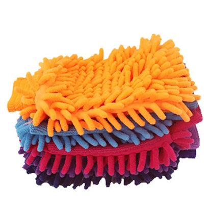 Chenille Waschhandschuhe: Kratzfrei Auto