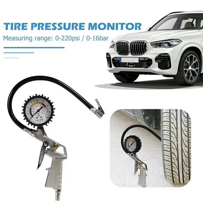 220PSI Autoreifen-Luftdruckmessgerät und Kompressor