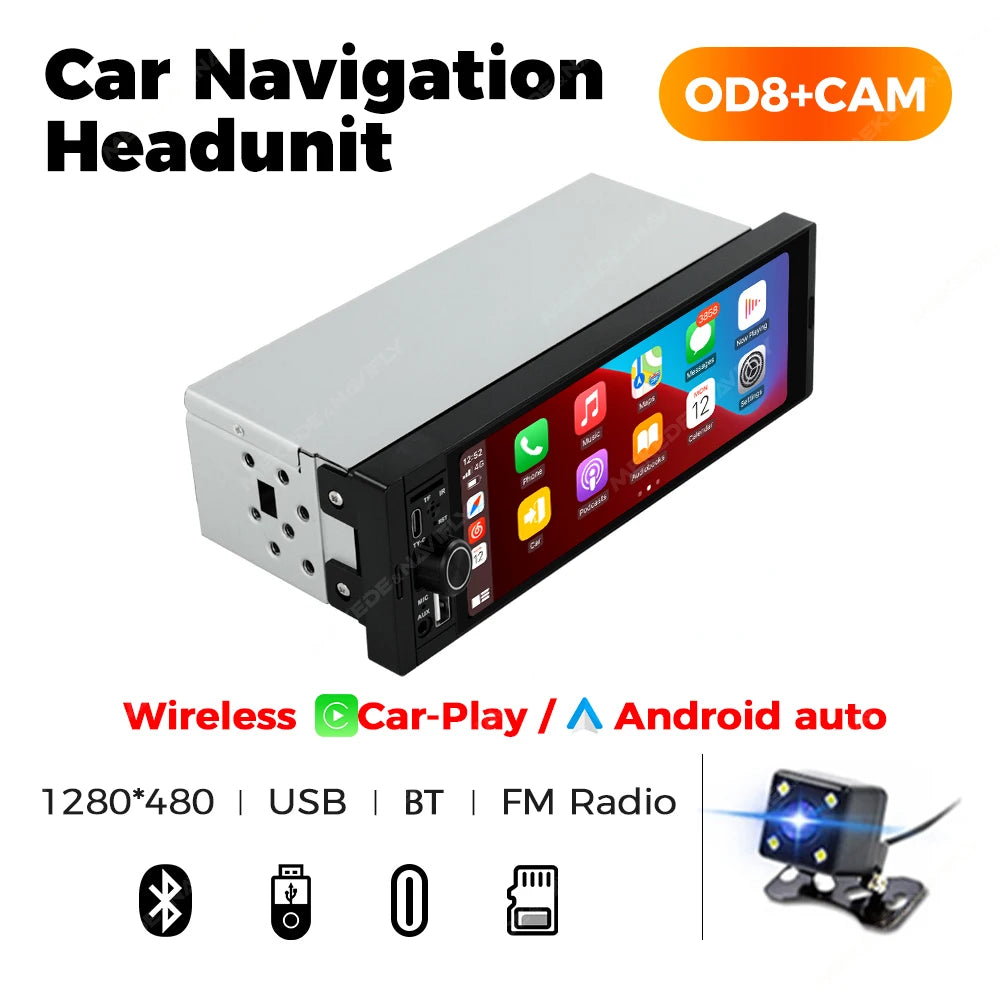 Mekede 6,86 Zoll Autoradio: Carplay & Android