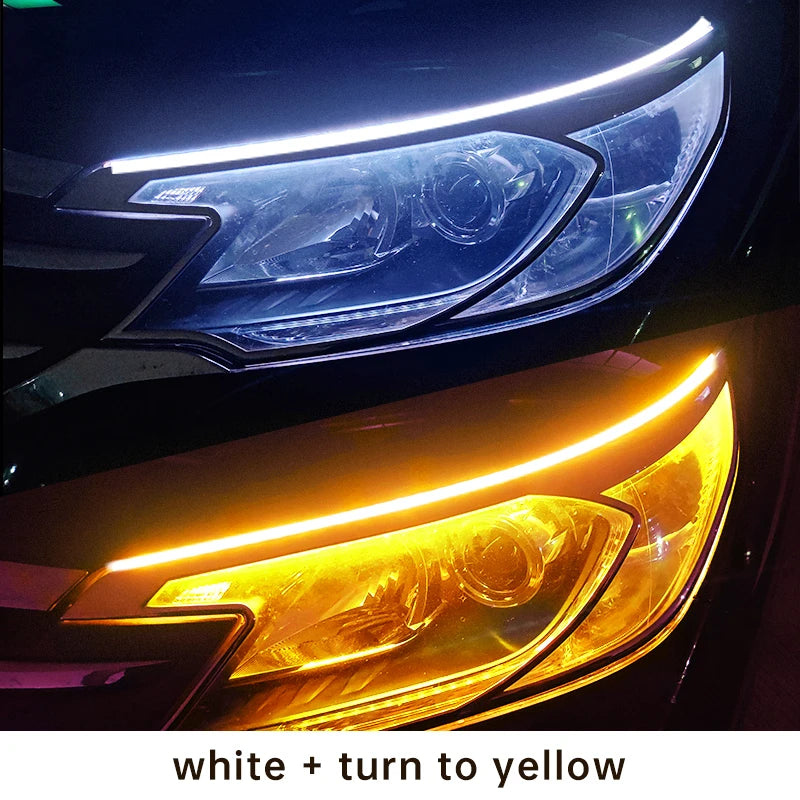 2er-Set LED DRL Tagfahrlicht – Flexibel mit Scan-Effekt