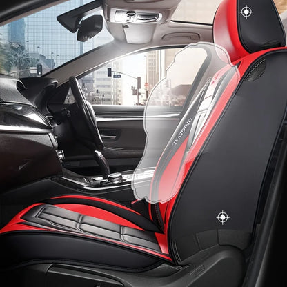 Moderner All-Inclusive Vollleder Autositzkissen – Ganzjähriger Komfort!