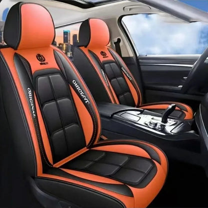 Moderner All-Inclusive Vollleder Autositzkissen – Ganzjähriger Komfort!