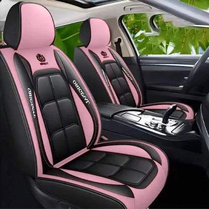 Moderner All-Inclusive Vollleder Autositzkissen – Ganzjähriger Komfort!